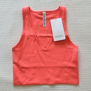 Athleta Aurora Crop Rib Tank, small, NWT
